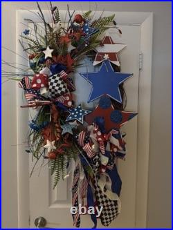 Fourth Of July’ USA Door Wreath