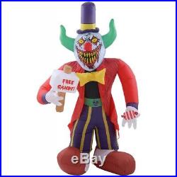 Free Candy Clown Inflatable Decoration Adult Halloween
