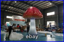 Free Standing Giant LED Inflatable Mushroom Straight Crooked Plant Model Party Free Standing Giant LED Inflatable Mushroom Straight Crooked Plant Model Party