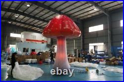 Free Standing Giant LED Inflatable Mushroom Straight Crooked Plant Model Party Free Standing Giant LED Inflatable Mushroom Straight Crooked Plant Model Party