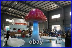 Free Standing Giant LED Inflatable Mushroom Straight Crooked Plant Model Party Free Standing Giant LED Inflatable Mushroom Straight Crooked Plant Model Party