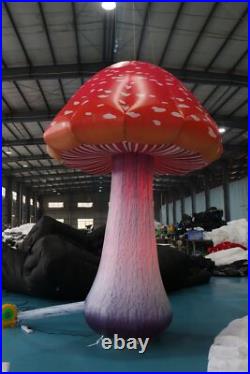 Free Standing Giant LED Inflatable Mushroom Straight Crooked Plant Model Party Free Standing Giant LED Inflatable Mushroom Straight Crooked Plant Model Party