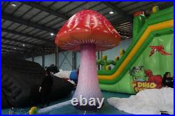 Free Standing Giant LED Inflatable Mushroom Straight Crooked Plant Model Party Free Standing Giant LED Inflatable Mushroom Straight Crooked Plant Model Party