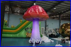 Free Standing Giant LED Inflatable Mushroom Straight Crooked Plant Model Party Free Standing Giant LED Inflatable Mushroom Straight Crooked Plant Model Party