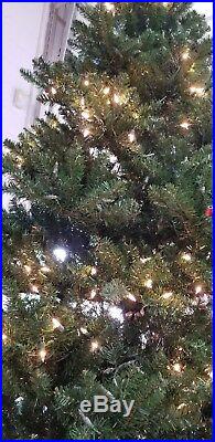 Frontgate 10' Pre-lit Douglas Fir Christmas Tree Quick Light Clear Lights