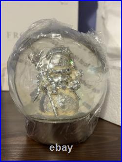 Frontgate 2003 Snowglobe Stocking hangers Set of 3, Tree Santa Reindeer, Limited