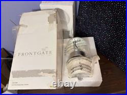 Frontgate 2003 Snowglobe Stocking hangers Set of 3, Tree Santa Reindeer, Limited