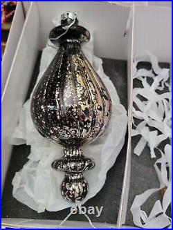 Frontgate Christmas Holiday Collection Assorted Ornaments Box Lot Of 14 MERCURY Frontgate Christmas Holiday Collection Assorted Ornaments Box Lot Of 14 MERCURY