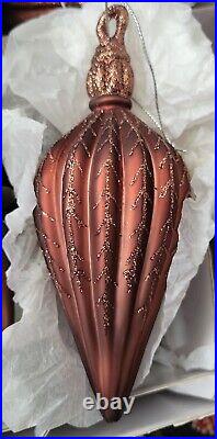 Frontgate Christmas Holiday Collection Assorted Ornaments Box Lot Of 14 MERCURY Frontgate Christmas Holiday Collection Assorted Ornaments Box Lot Of 14 MERCURY