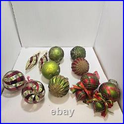 Frontgate Christmas Ornaments Handmade luxury set of 11