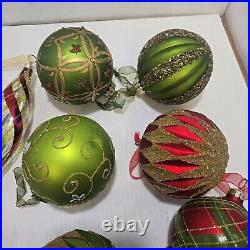 Frontgate Christmas Ornaments Handmade luxury set of 11