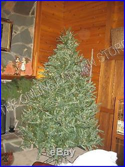 Frontgate Grandinroad Christmas Fraser & Balsam 8.5' Pre-lit Lighted Tree Clear