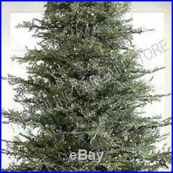 Frontgate Holiday Christmas Hemlock Feather Pine Tree 7.5′ prelit NOTIN ORIGINAL
