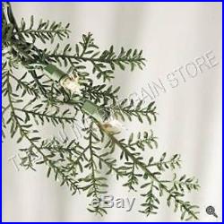 Frontgate Holiday Christmas Hemlock Feather Pine Tree 7.5' prelit NOTIN ORIGINAL