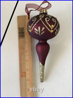 Frontgate Holiday Collection Large Christmas Tree Ornaments 6