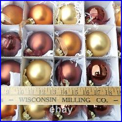 Frontgate Holliday Collection Copper & Gold Christmas Ornaments Set Of 100+