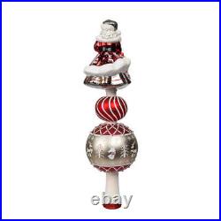 Frosty Fawn Finial Tree Topper