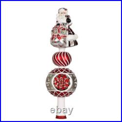Frosty Fawn Finial Tree Topper