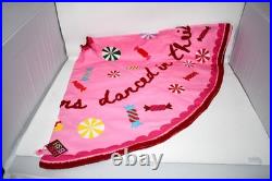 Furbish Studio Sugar Plums Embroidered Tree Skirt 54 NWT