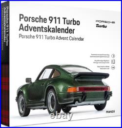 GENUINE PORSCHE Advent Calendar 911 Turbo Green 143 Christmas Franzis