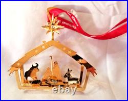 GEORG JENSEN Special Ed 2012 The Nativity Scene Weihnachtskrippe Krippe RARE