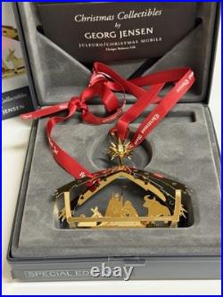 GEORG JENSEN Special Edition 2012 The Nativity Scene Christmas Mobile Ornament