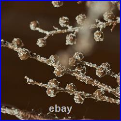 GE 5-ft Winterberry Lighted Twig Brown Artificial Christmas Tree Indoor/Outdoor
