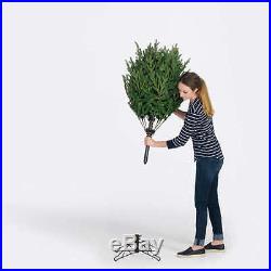 GE 7.5 ft Artificial Slim Aspen Fir Pre-Lit LED Dual Color Christmas Tree