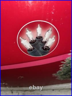 GE-7.5 ft Just Cut Balsam Fir Pre-Lit Realistic Christmas Tree 800 Clear Lights