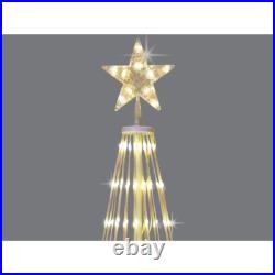 GE 7-ft Color Changing LED Lights String Christmas Tree Color Effects BRAND NEW