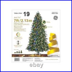 GE 7-ft Colorado Spruce Pre-lit Artificial Christmas Tree Color Change Lights