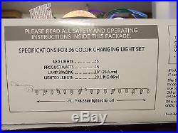 GE ITwinkle 36 Count Color Changing LED Christmas Lights Phone App Controlled