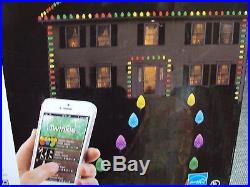 GE ITwinkle Pathway Lights 25-Marker Color Changing LED Christmas Lights Music