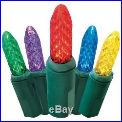 GE LED Multicolor Christmas String Lights Bulk Lot 20 Packages (1000 Bulbs)
