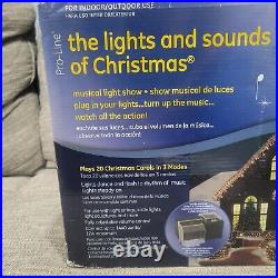 GE Pro-Line The Lights And Sounds Of Christmas 20 Songs 3 Modes