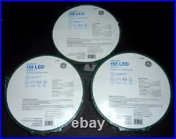 GE StayBright 150 Ct 37.2 ft Constant Multicolor C-5 LED String Lights (3 REELS)