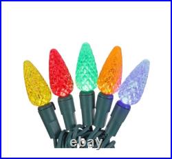 GE StayBright 150 Ct 37.2 ft Constant Multicolor C-5 LED String Lights (3 REELS)