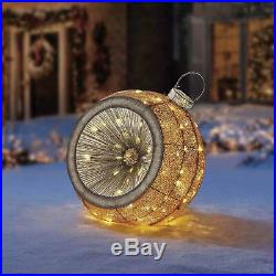 GIANT 34 Christmas Holiday Prelit LED Indoor / Outdoor Mesh ORNAMENT Yard Decor