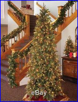 GKI/Bethlehem Lighting 7-1/2′ 7.5 Christmas Tree withClear Mini Lights Pine Cones