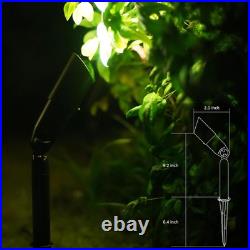 GOODSMANN Low Voltage Landscape Spotlights Replaceable 3W LED 8PK, Dark Brown