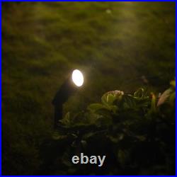GOODSMANN Low Voltage Landscape Spotlights Replaceable 3W LED 8PK, Dark Brown
