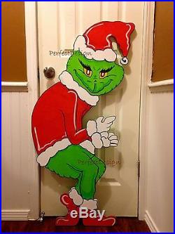 GRINCH Stealing the CHRISTMAS Lights Lawn Yard Art Decoration Decor RIGHT