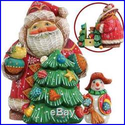 G. Debrekht Santa with Tree and Snowman Box, 6