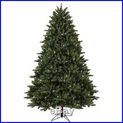 G. E. 7.5' Pre-Lit LED Just Cut medium Frasier Fir Artificial Christmas Tree