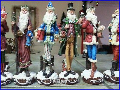 Galleria Lucchese Christmas Santa figurines Exclusively by Roman