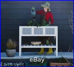 Garden Flower Bed Elevated Plant Vegetable Planter Herb Box New Raised TABLE pot