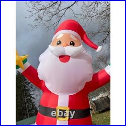 Gemmy 16 Ft Santa Airblown Inflatable 2021 Walmart Exclusive Works Lights