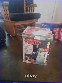 Gemmy 2002 8 Inflatable snowman