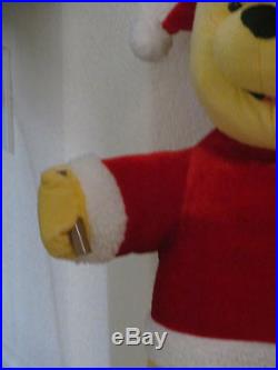 Gemmy 28 Winnie the Pooh & Tigger Door Greeters Disney Plush Christmas Decor