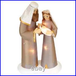 Gemmy 6.5 Ft Airblown Lighted Christmas Nativity Scene Inflatable Outdoor Decor